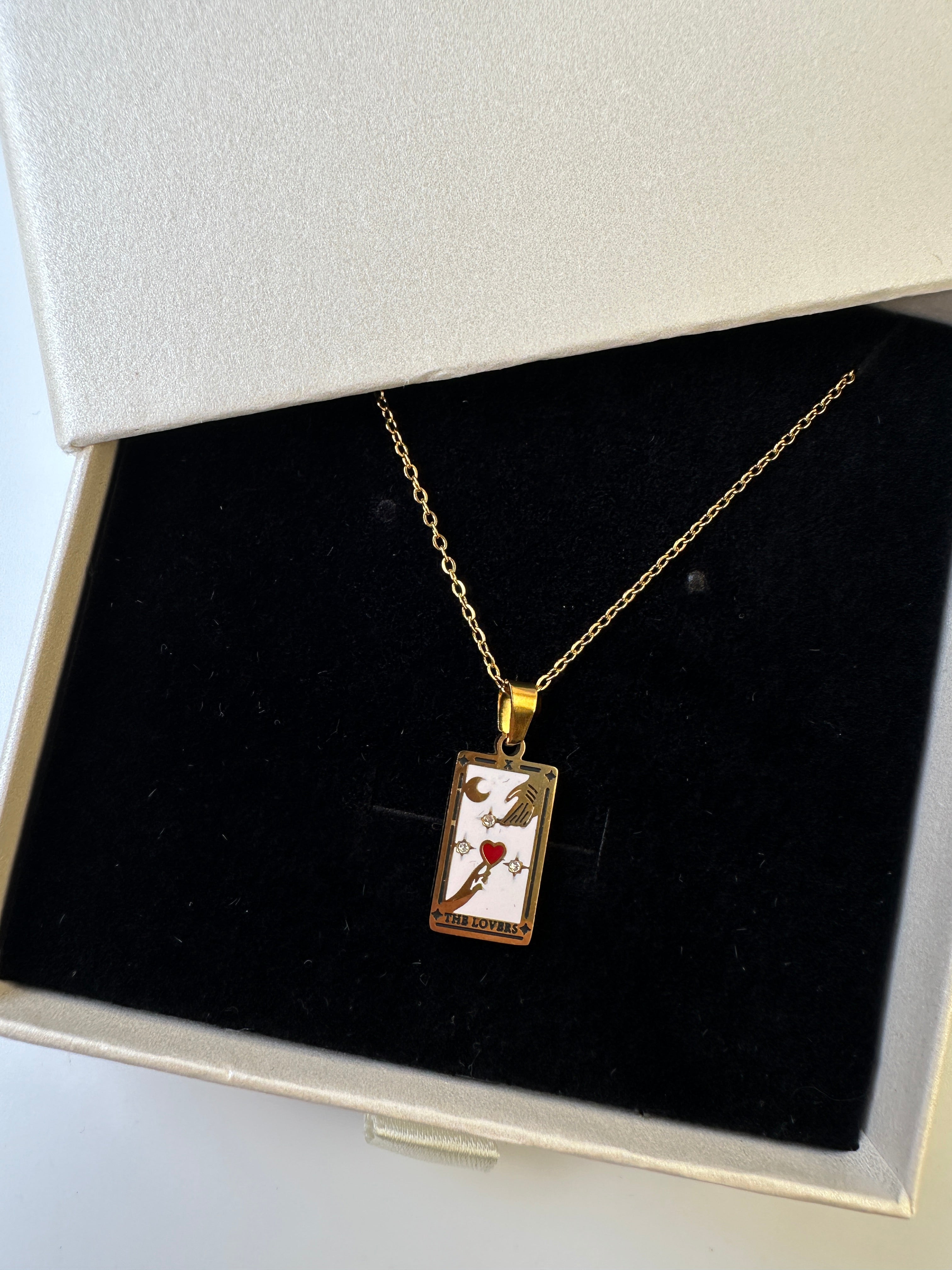 Tilli - 18k gold plated stainless steel necklace