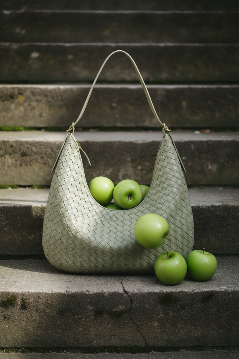 Kylie Woven Shoulder Bag